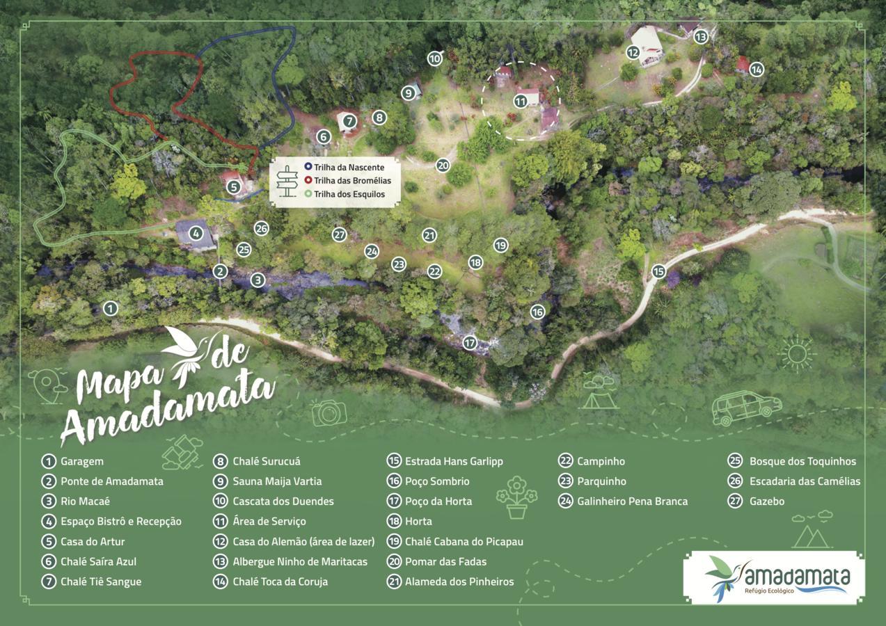 Refugio Ecologico Amadamata 호텔 노바프리부르구 외부 사진
